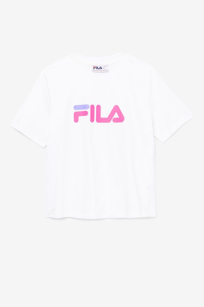 Fila T Skjorte Dame Hvite Miss Eagle 254701-QBM